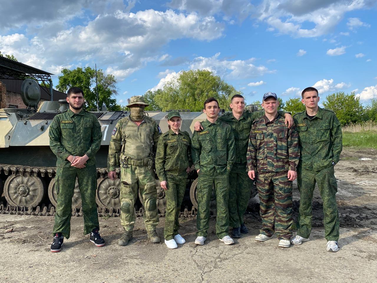 Участие в военно-патриотическом учебном полевом выходе