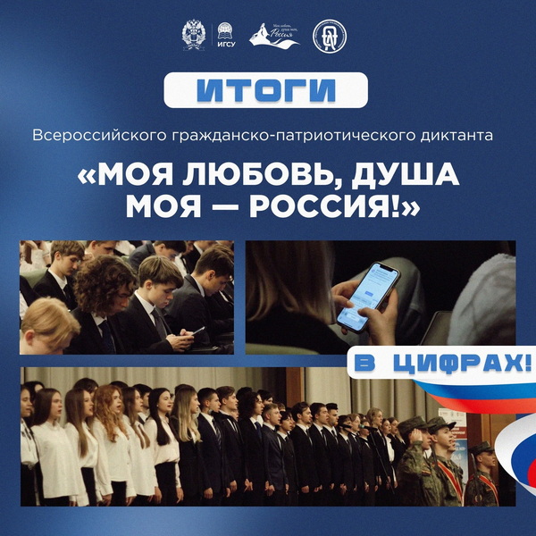Результаты диктанта в цифрах