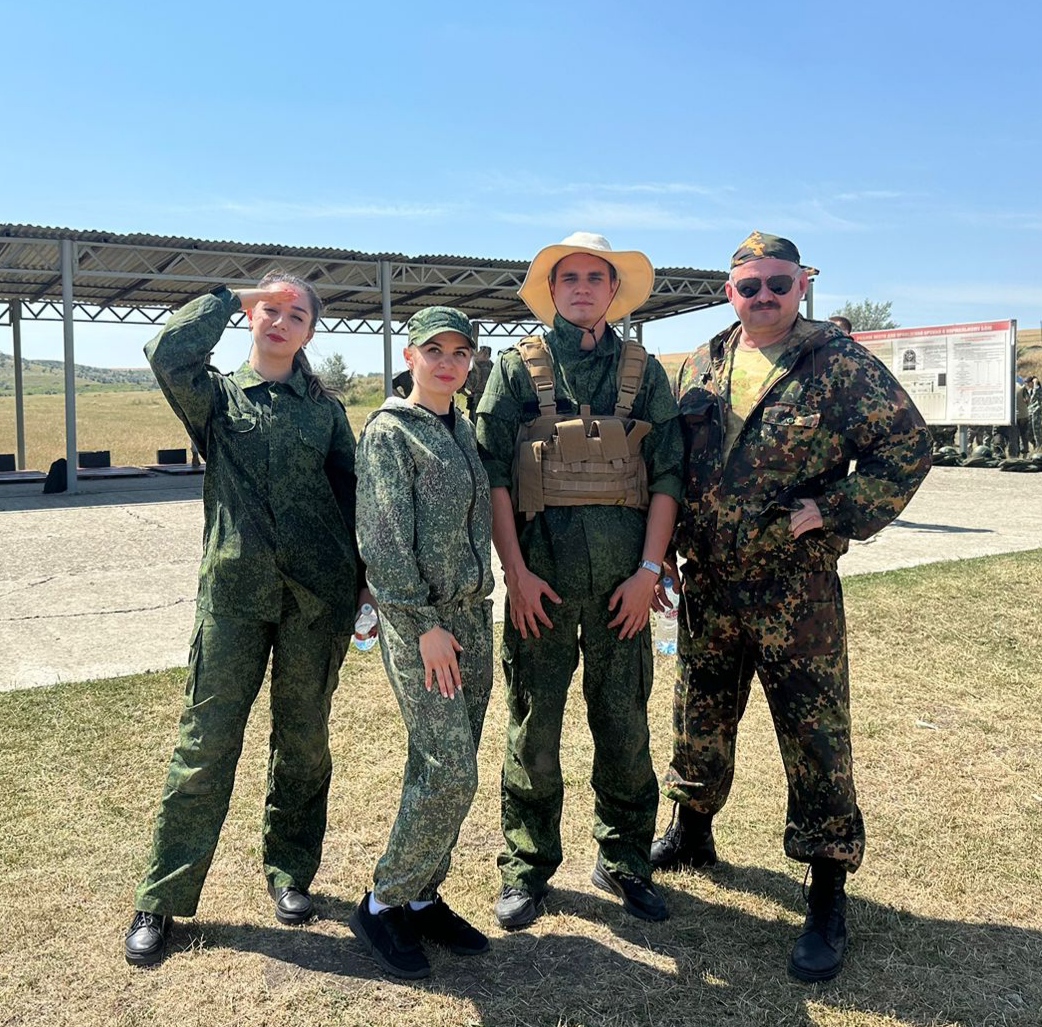 Занятия по огневой подготовке