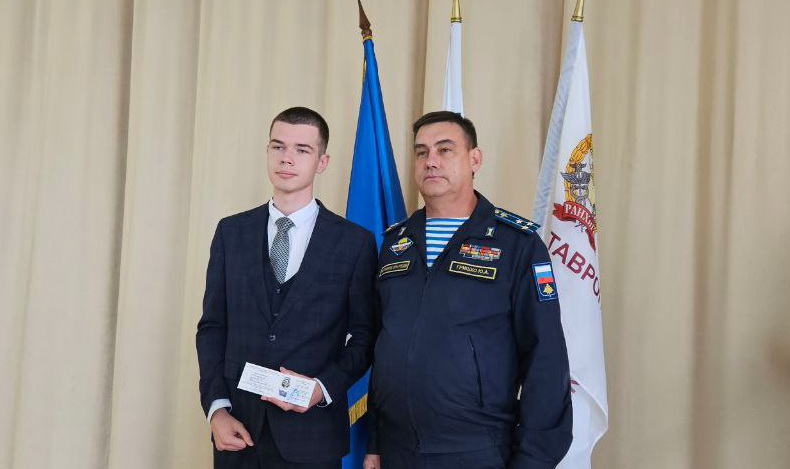 Кочергину Ярославу вручен знак «Ворошиловский стрелок»