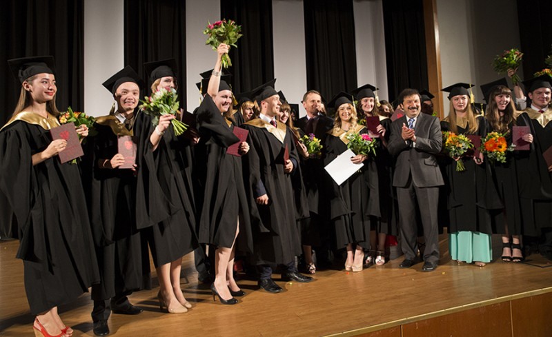 Торжественное вручение дипломов выпускникам бакалавриата и специалитета РАНХиГС 2014