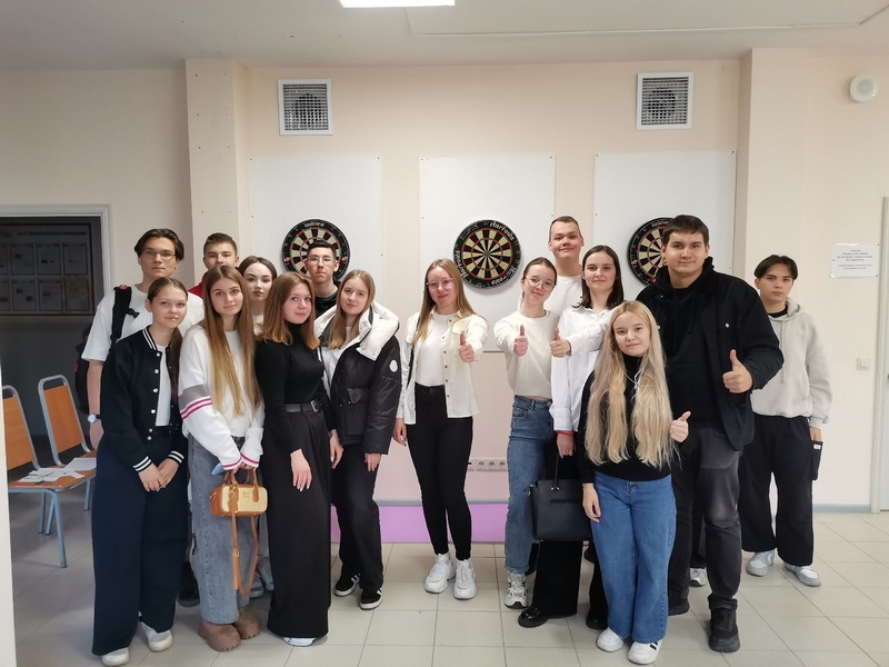 Соревнования по дартс среди первокурсников в Пермском филиале РАНХиГС