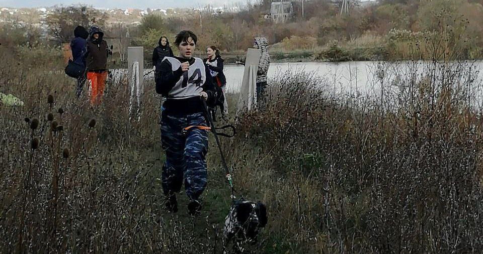 Ольга Ершова занимается каникроссом