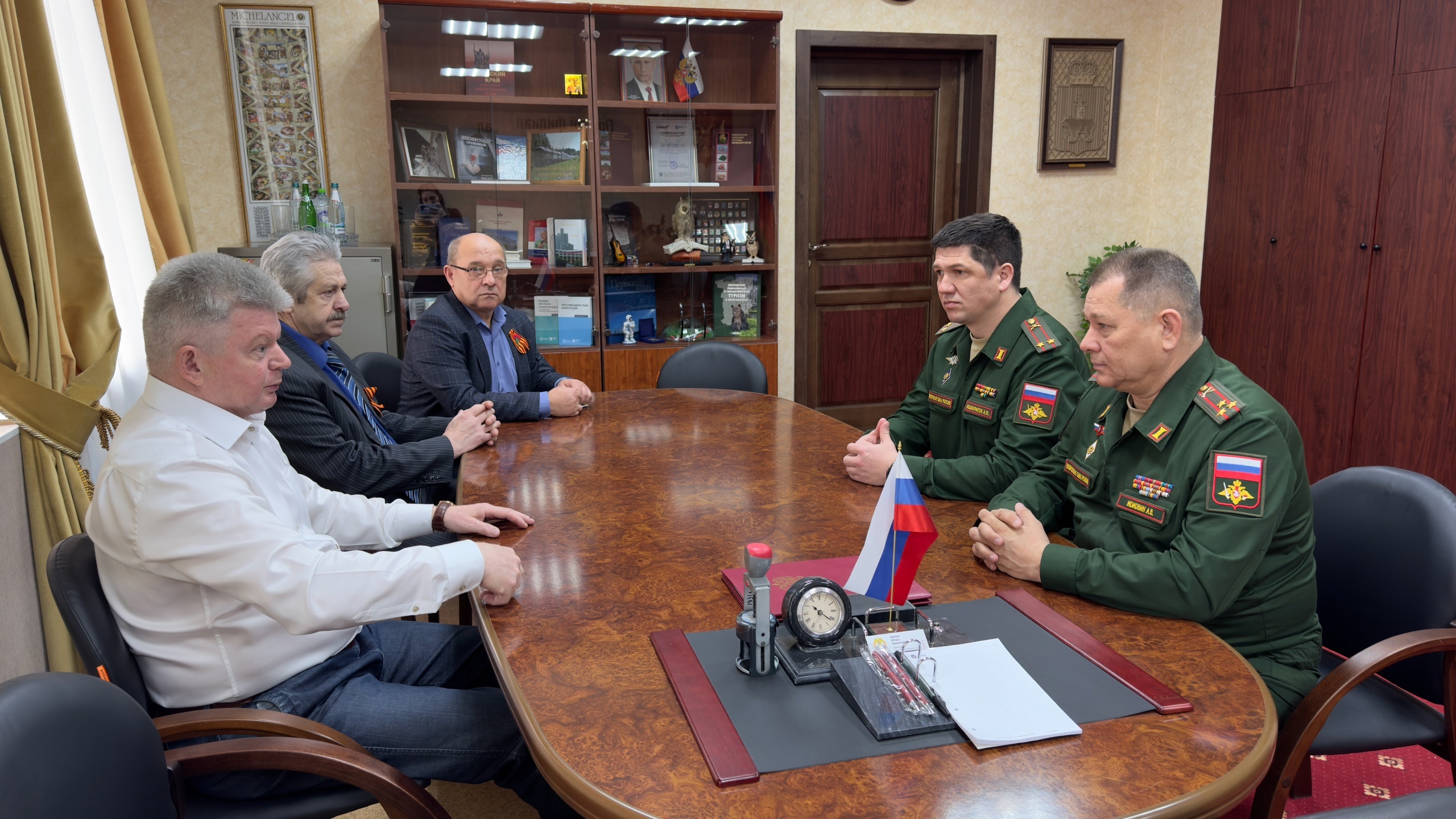 Подписано соглашение о сотрудничестве между Военкоматом Пермского края и Президентской Академией