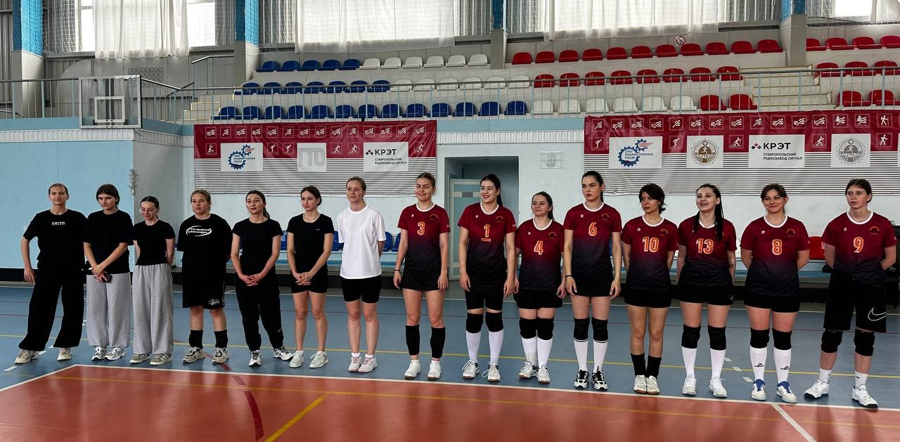 Студенческий волейбол пропагандирует здоровый образ жизни