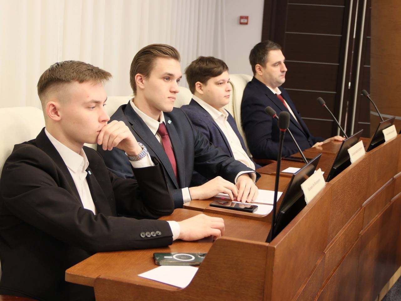 Представители Молодёжного парламента в Пермском филиале РАНХиГС