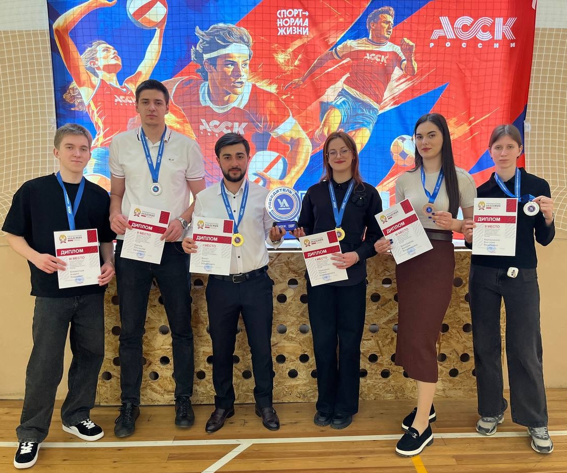 Студенты филиала - победители турнира по настольному теннису